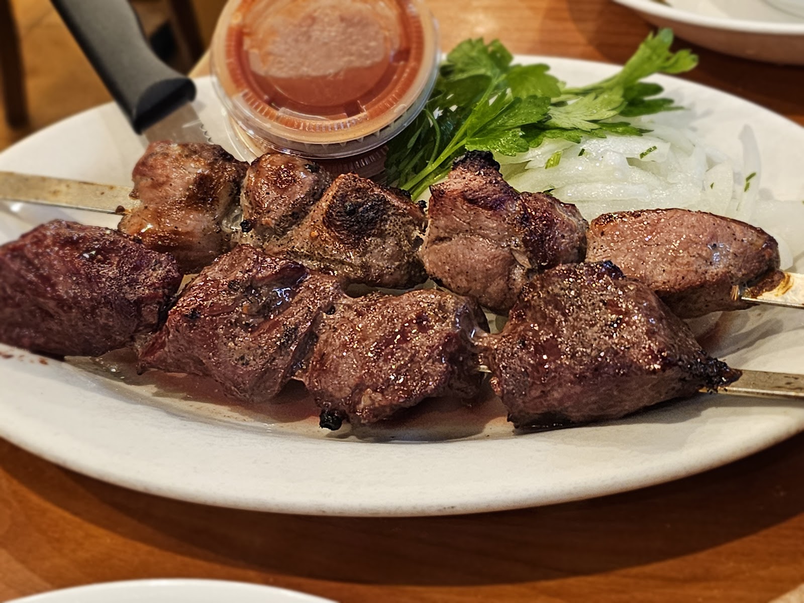 Lamb kebab